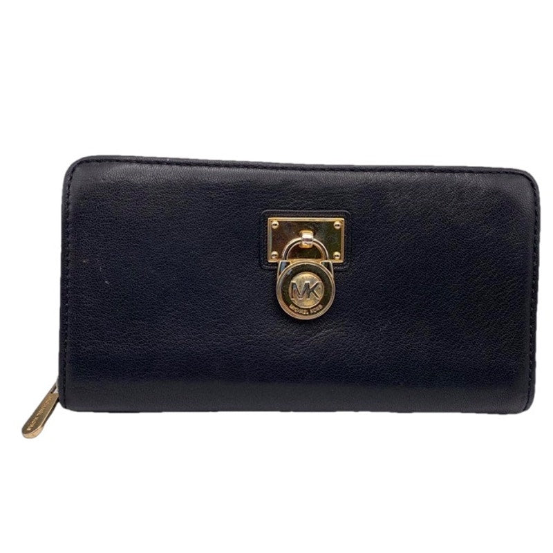 Michael Kors Black Zip Around Wallet