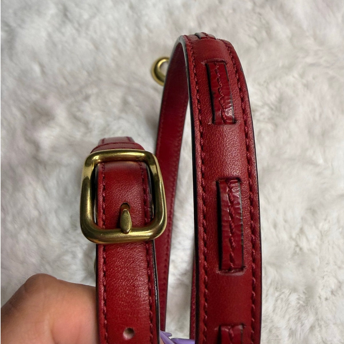Red Braid Shoulder Replacement Strap