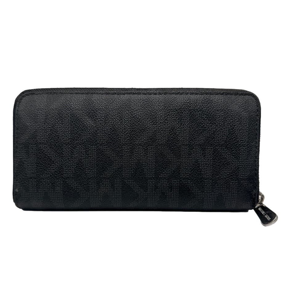 Michael Kors Jet Set Signature Zip Around Wallet