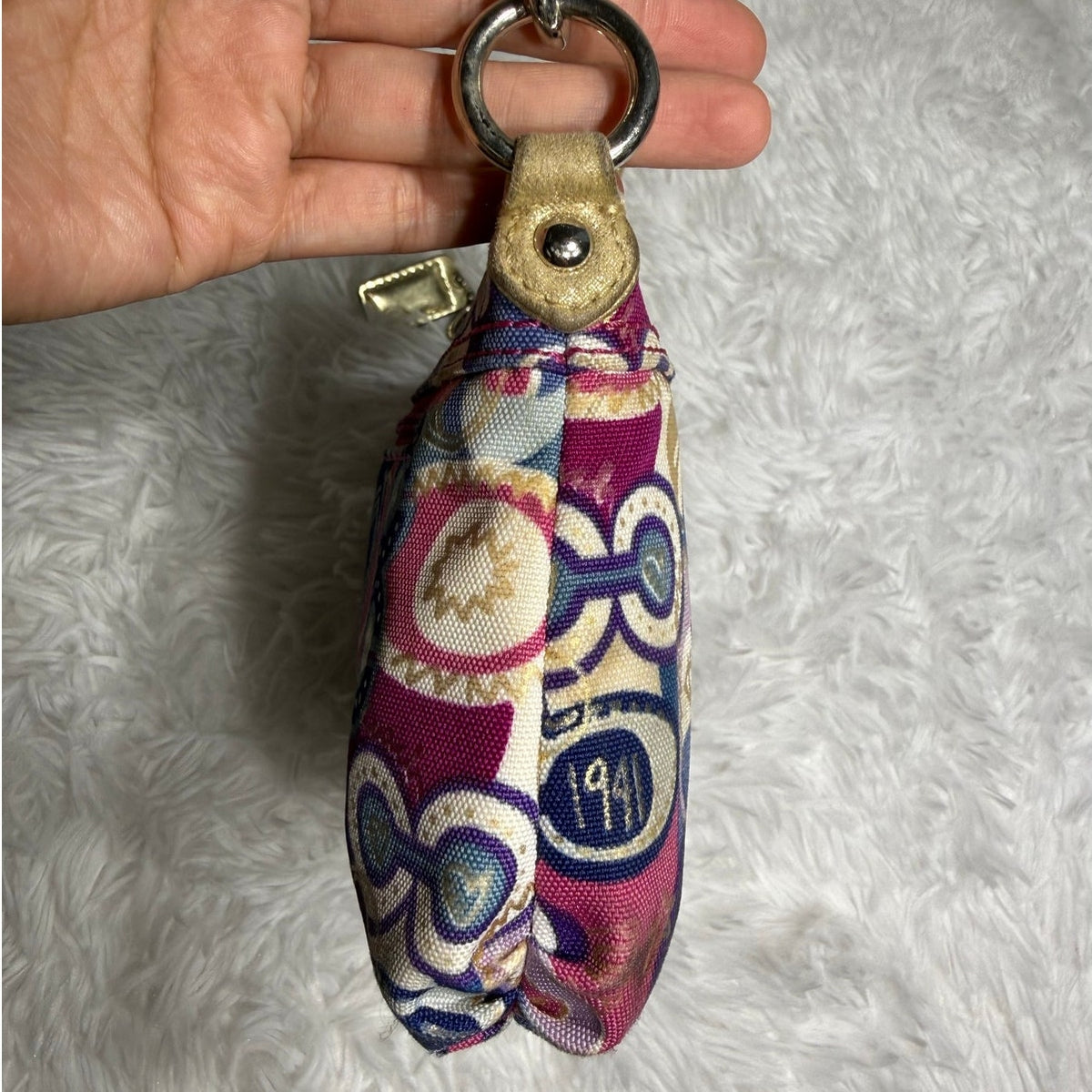 Coach Poppy Pop Signature Mini Purse Bag