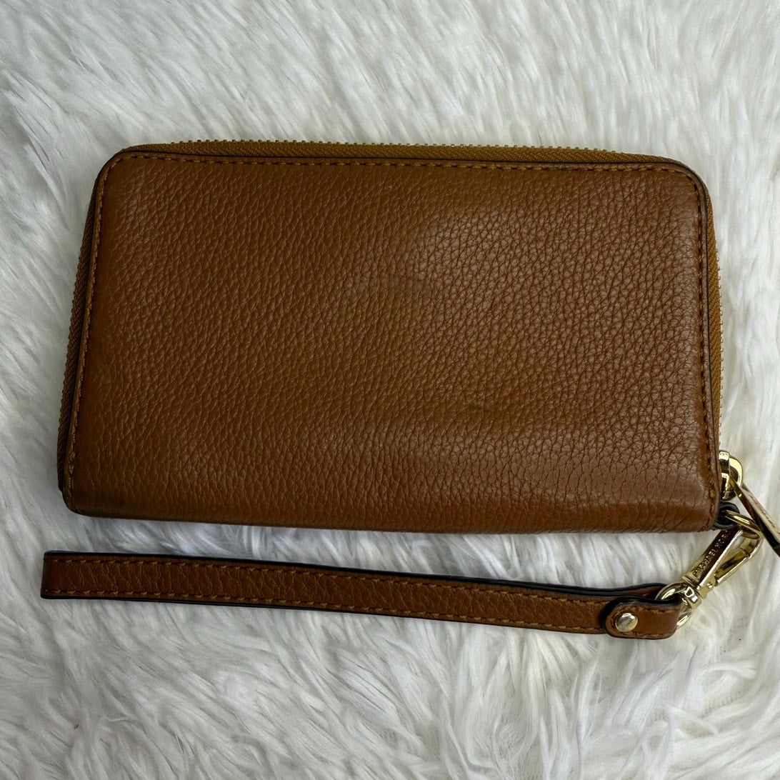 Michael Kors Brown Zip Around Wallet