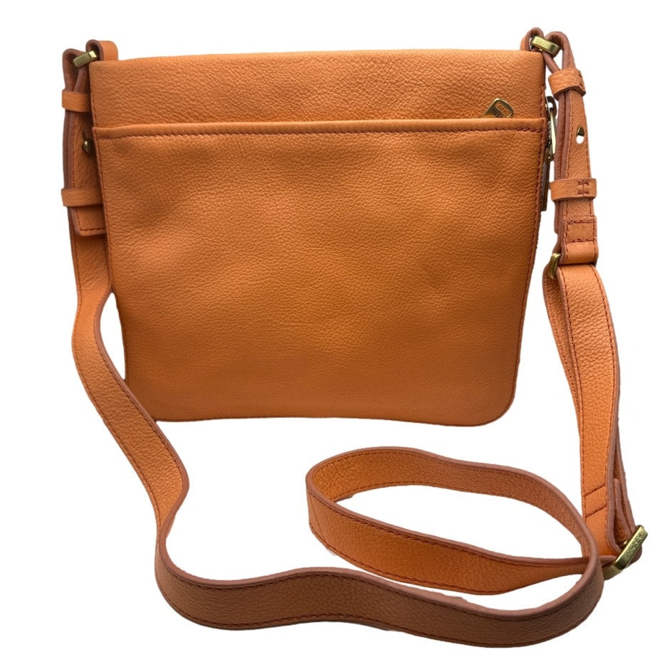 FOSSIL Peach Orange Crossbody