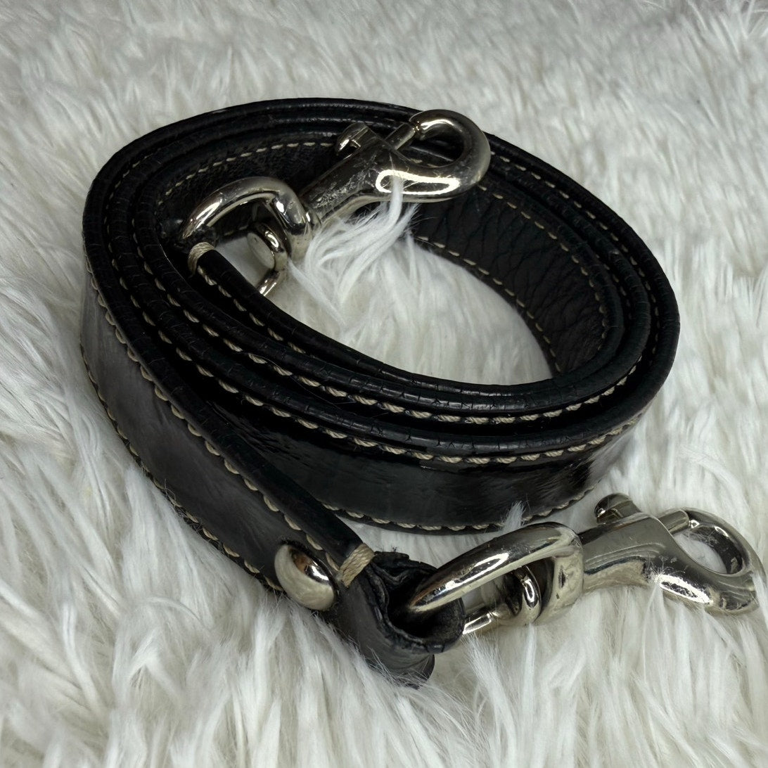 Black Patent Leather Replacement Strap