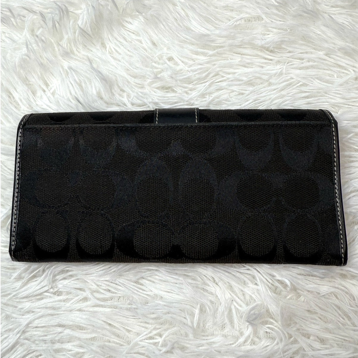 y2k COACH Black Wallet