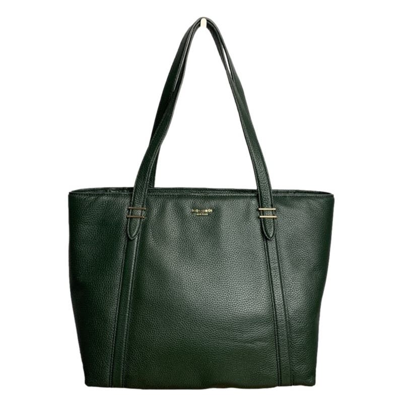 Kate Spade New York Chandra Dark Green Shoulder Tote Bag