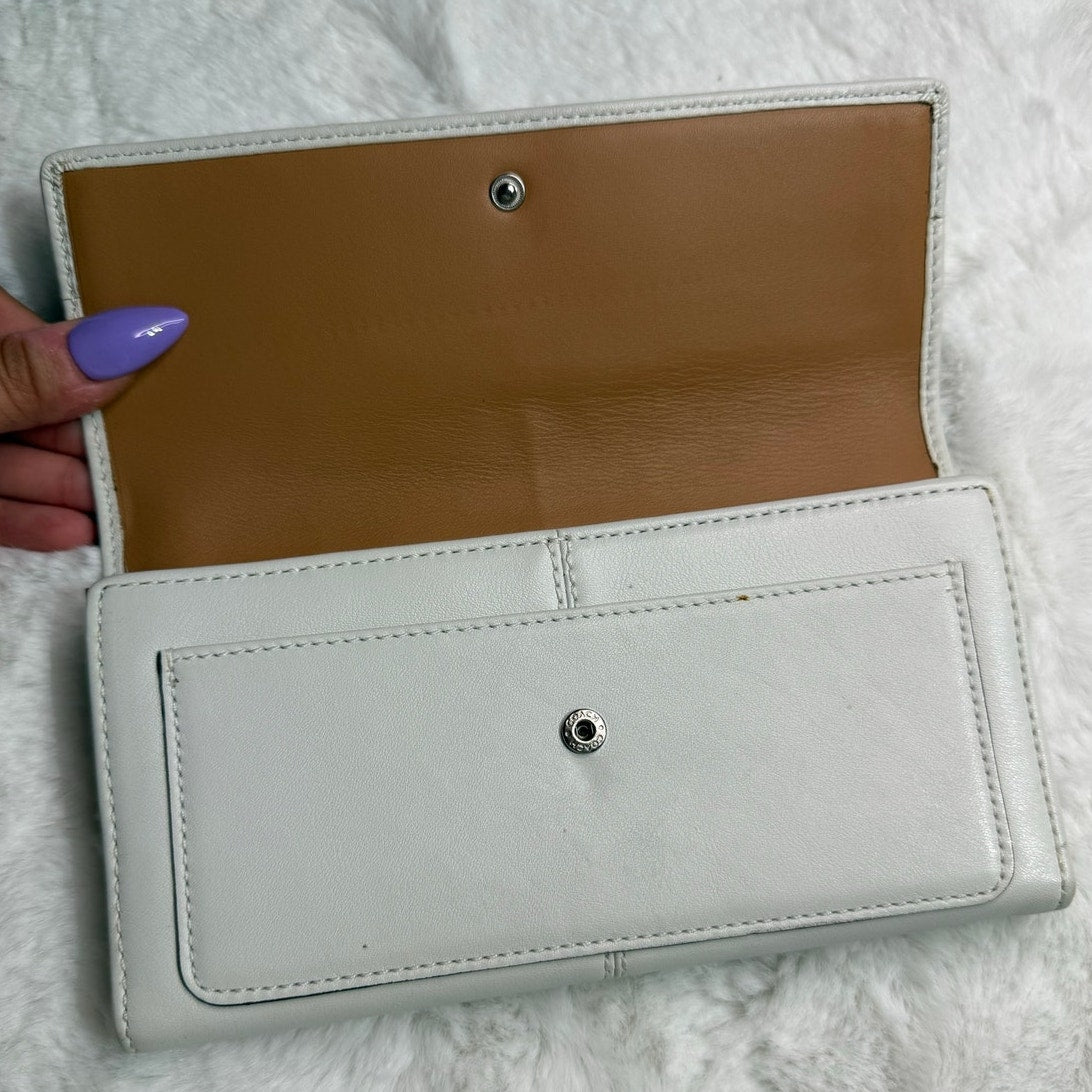 COACH y2k Ashley White Wallet