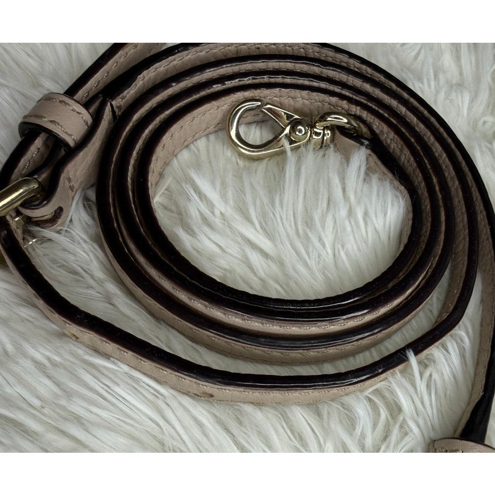 Beige Gold Crossbody Replacement Strap