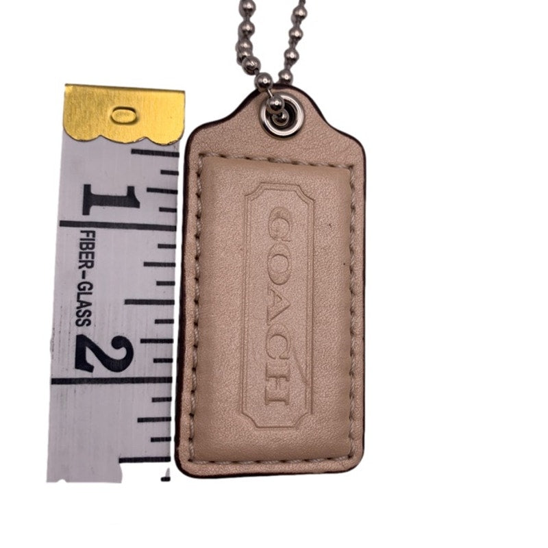 COACH  HangTag Bag Charm Fob