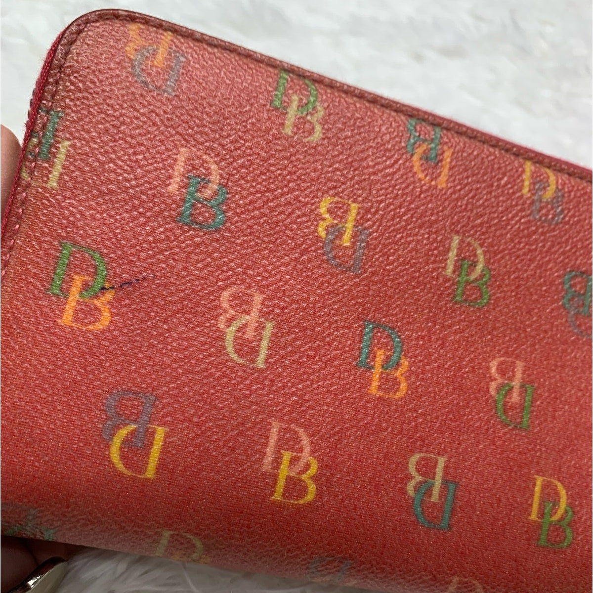 Vintage DOONEY & BOURKE y2k Rainbow Wallet