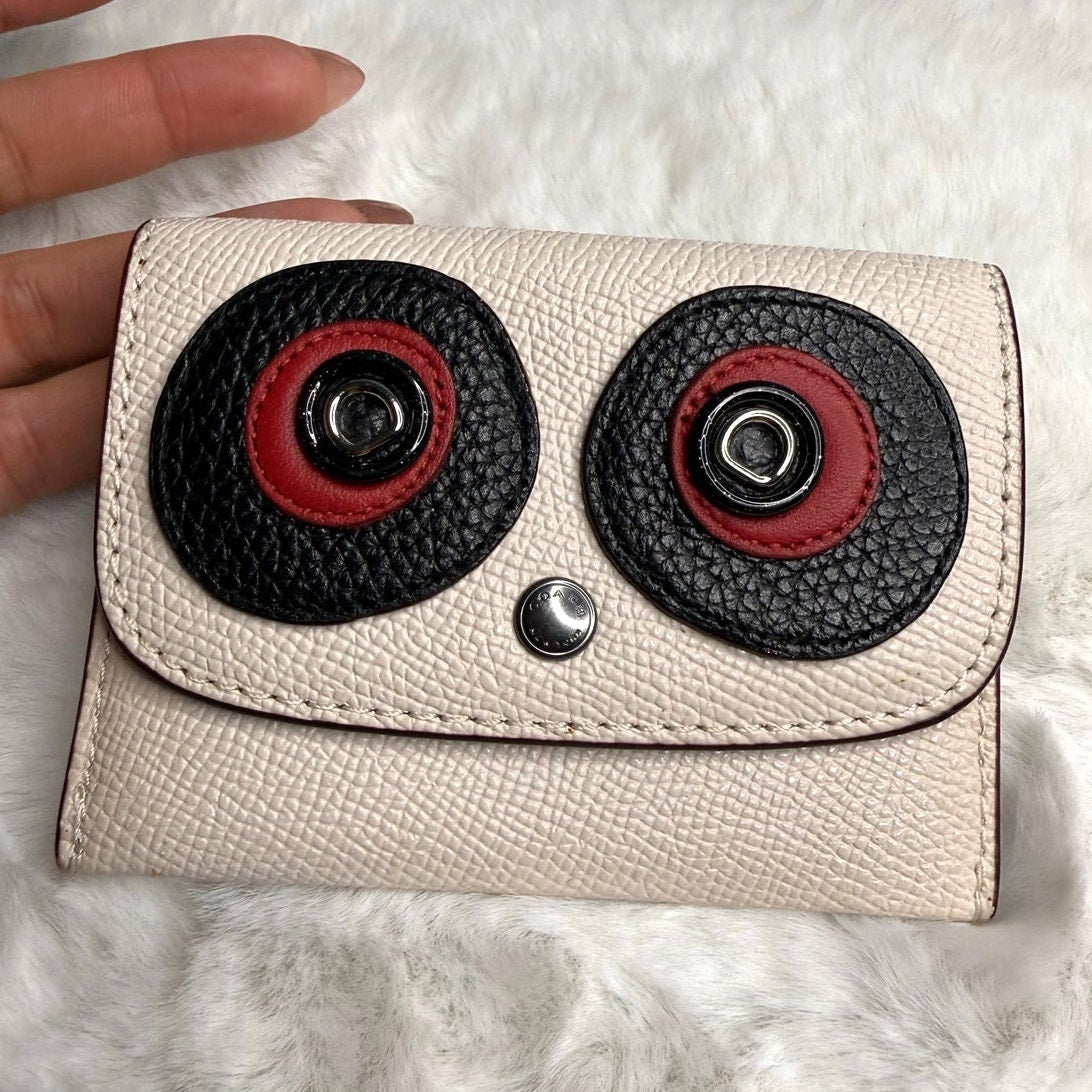 COACH Panda Card Holder Pouch Wallet