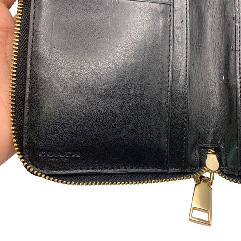 COACH Black Wallet