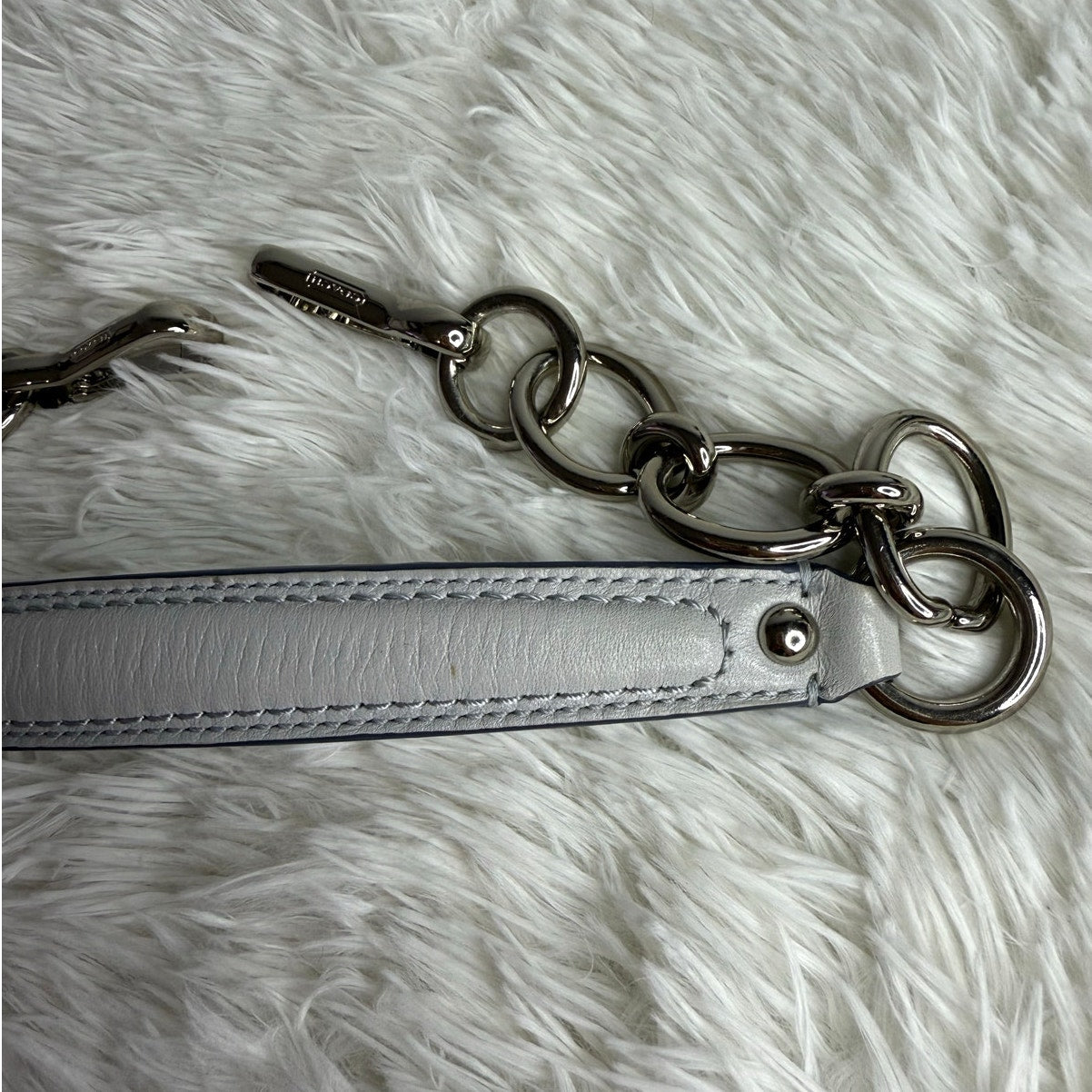 Coach Gray Shoulder Replacement Strap
