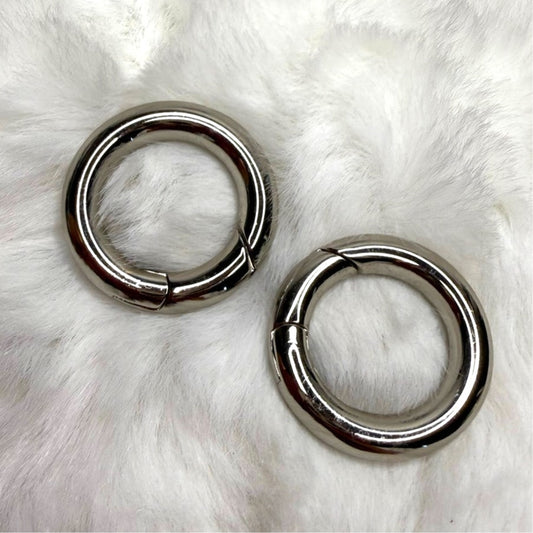 Set of Silver Spring Gate Rings Key Rings