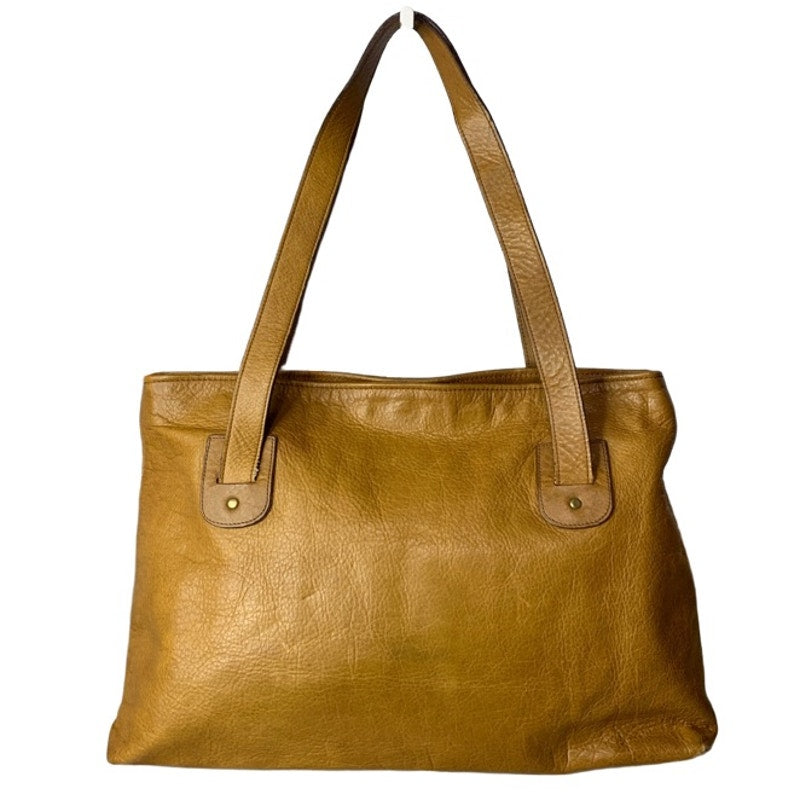 DARK'S Designs in Leather Tote American Bison Leather Made in USA