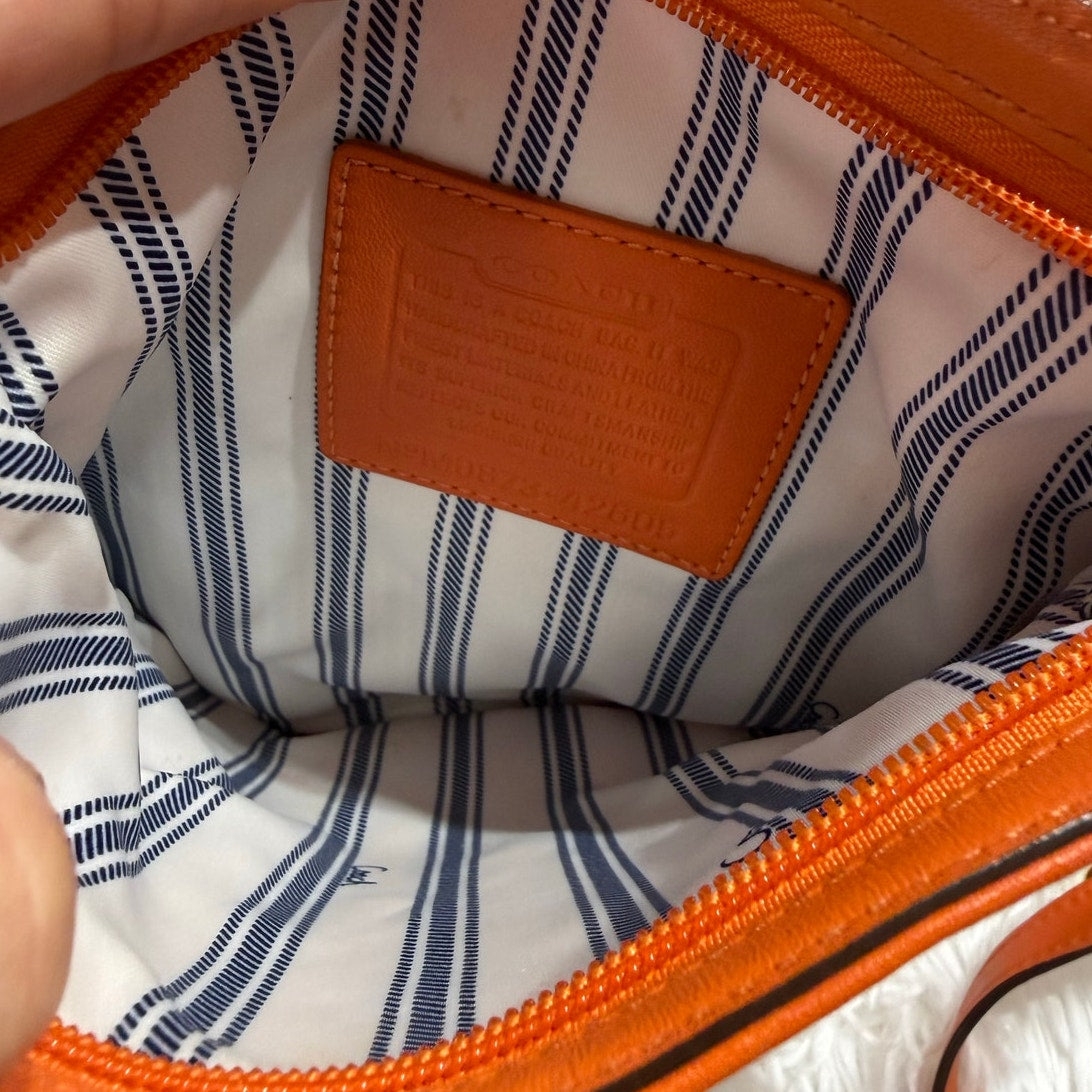 COACH Bonnie Cashin Tribute Canvas Crossbody with Kisslock Front Pocket