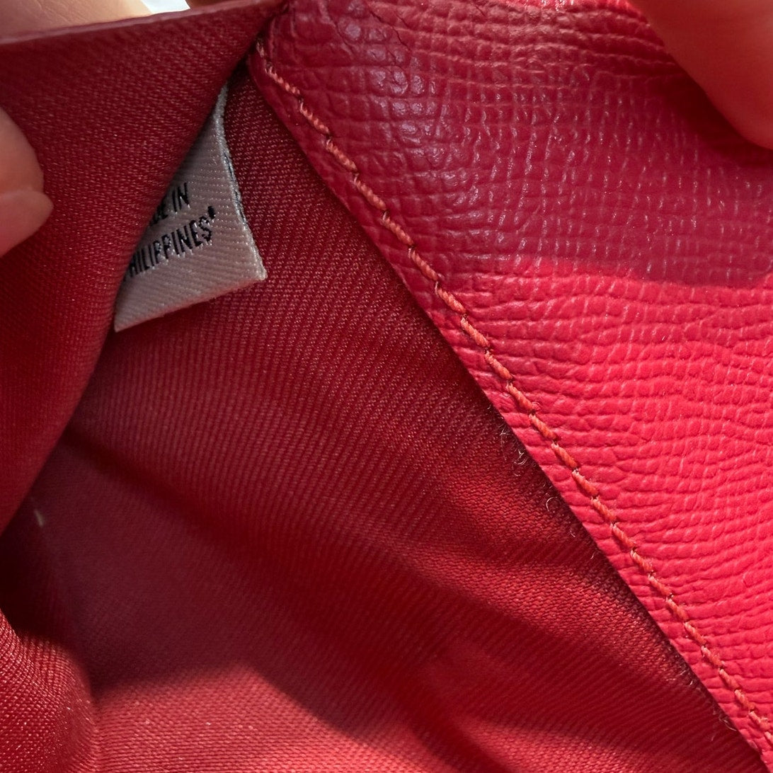Coach Red Wallet