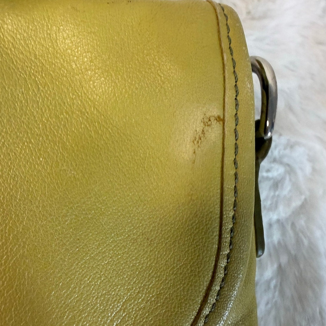 y2k Coach Lime Green Crossbody