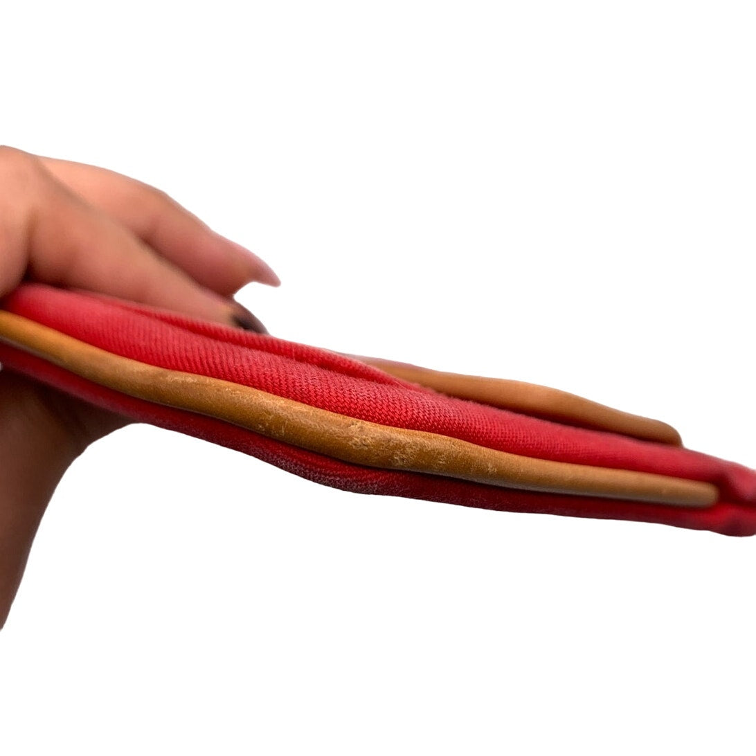 Vintage COACH y2k Red 2 Toned Wristlet