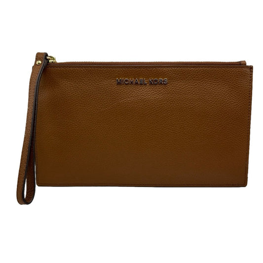 MICHAEL KORS Brown Wristlet