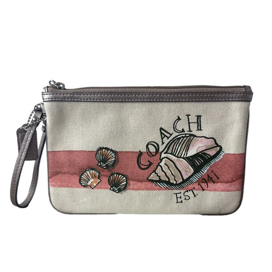 COACH Limited Edition Shell Wristlet