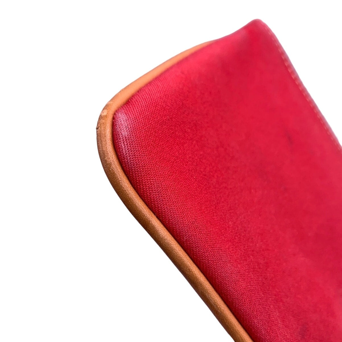 Vintage COACH y2k Red 2 Toned Wristlet