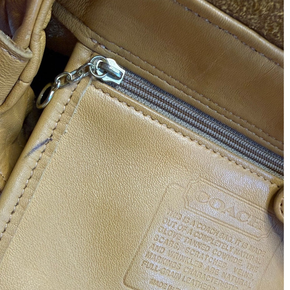 Vintage Coach 4152 Leather United States Backpack Crossbody Bag