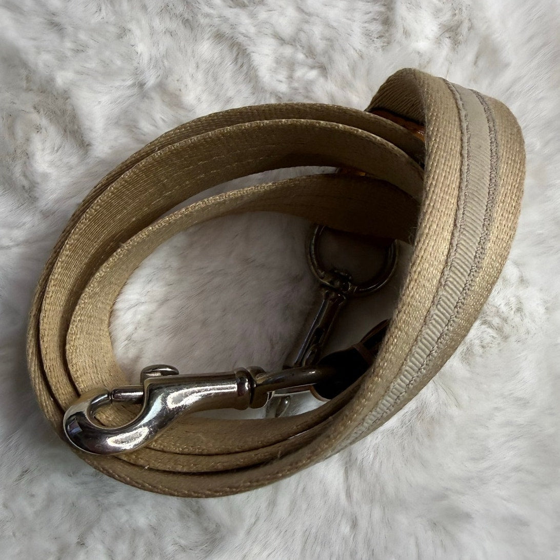 Coach Poppy Cream Gray Replacement Strap