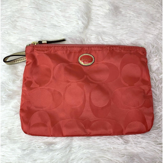 COACH Nylon Pouch Make up / Cosmetic Case