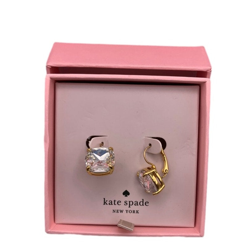 NWT Kate Spade New York Clear Earrings