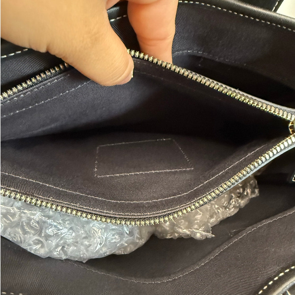 Vintage COACH y2k Black Hampton Canvas Tote