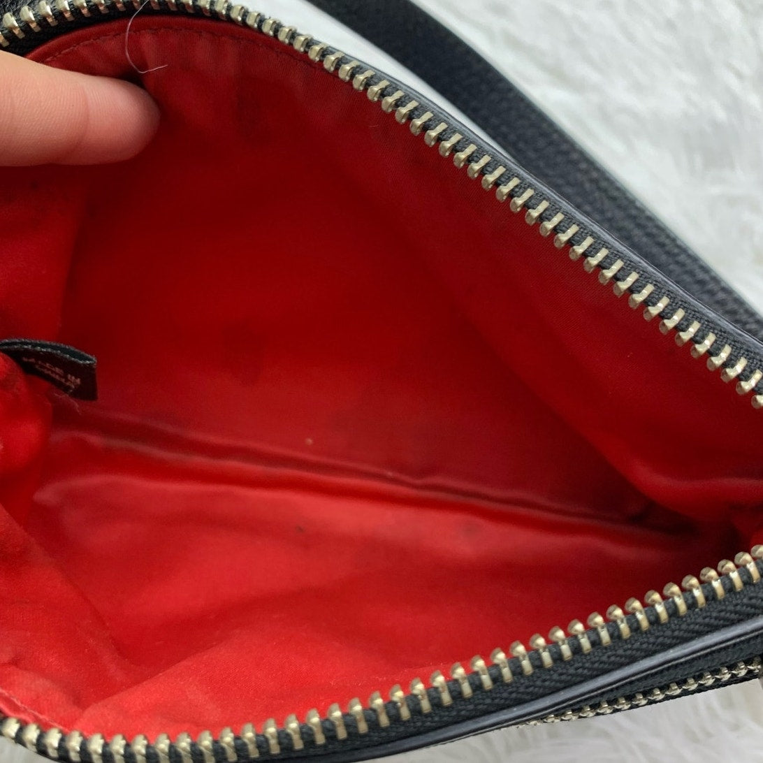 y2k COACH Poppy Black Mini Purse  Wristlet