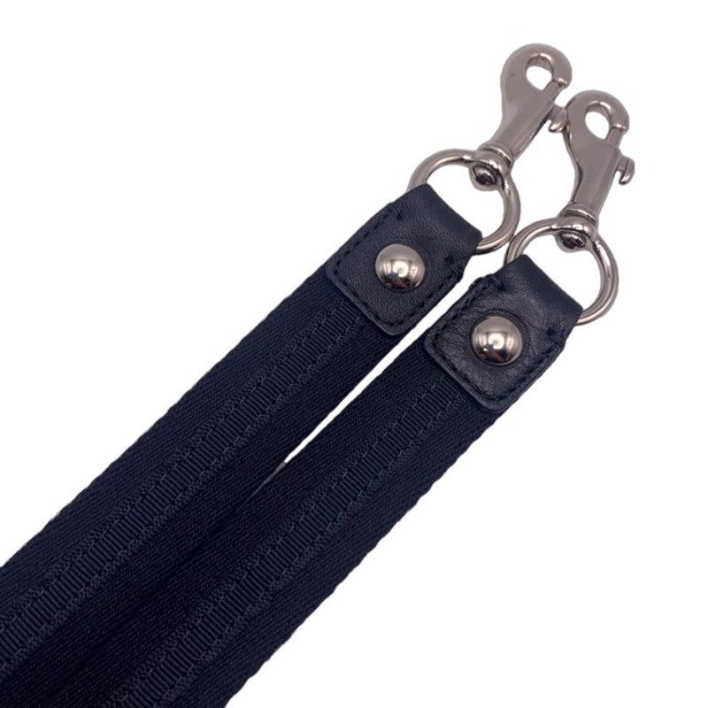 Black Fabric Silver Replacement Strap