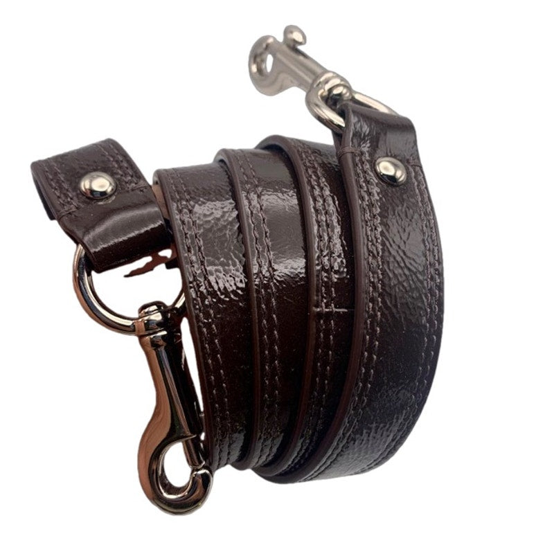 Brown Patent Leather Replacement Strap