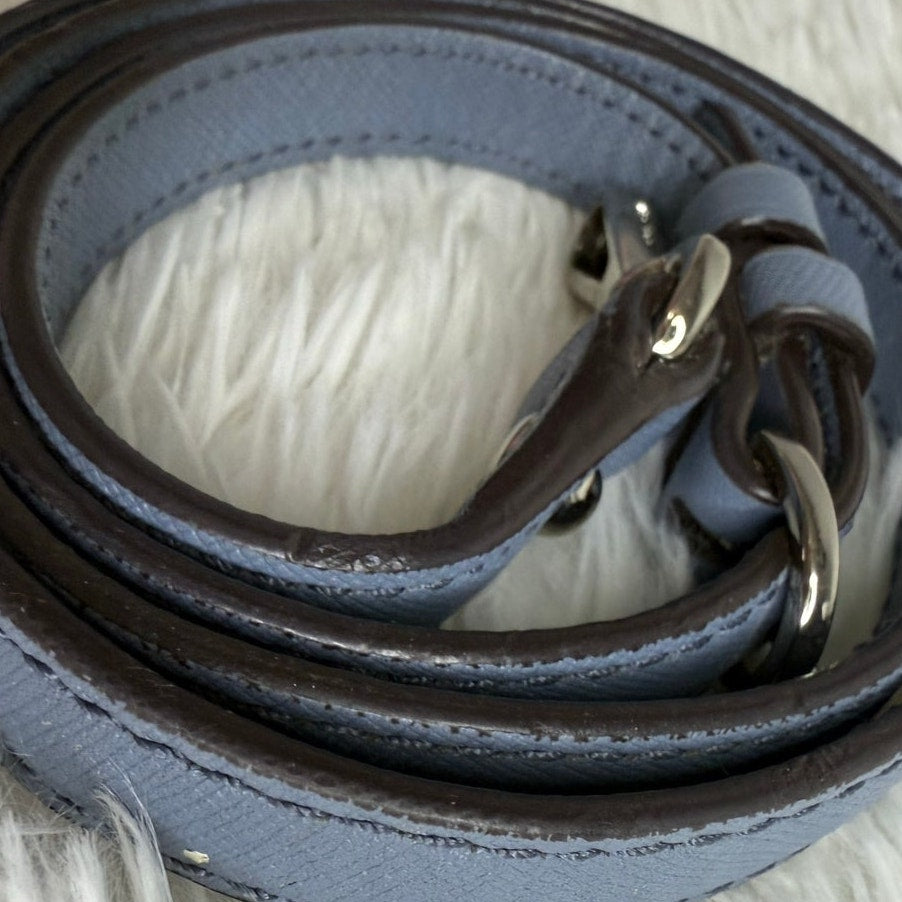 COACH Blue Silver Crossbody Replacement Strap
