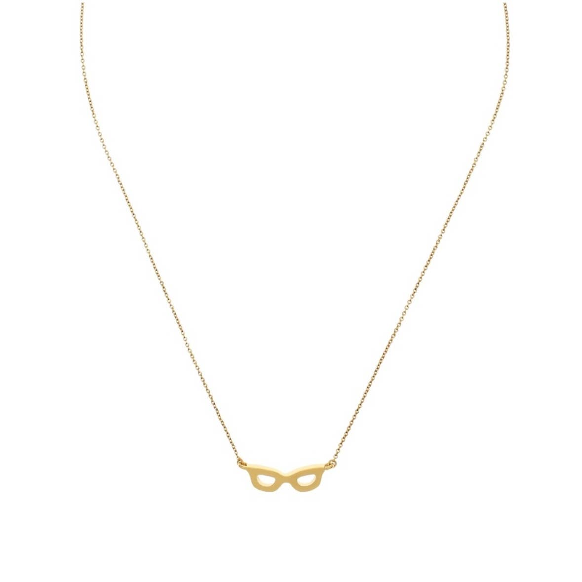 KATE SPADE New York Lookout Glasses Mini Pendant Necklace