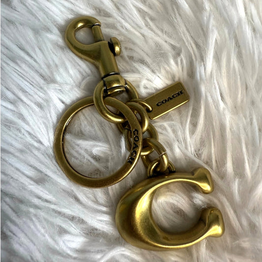 COACH Signature " C " Bag Charm