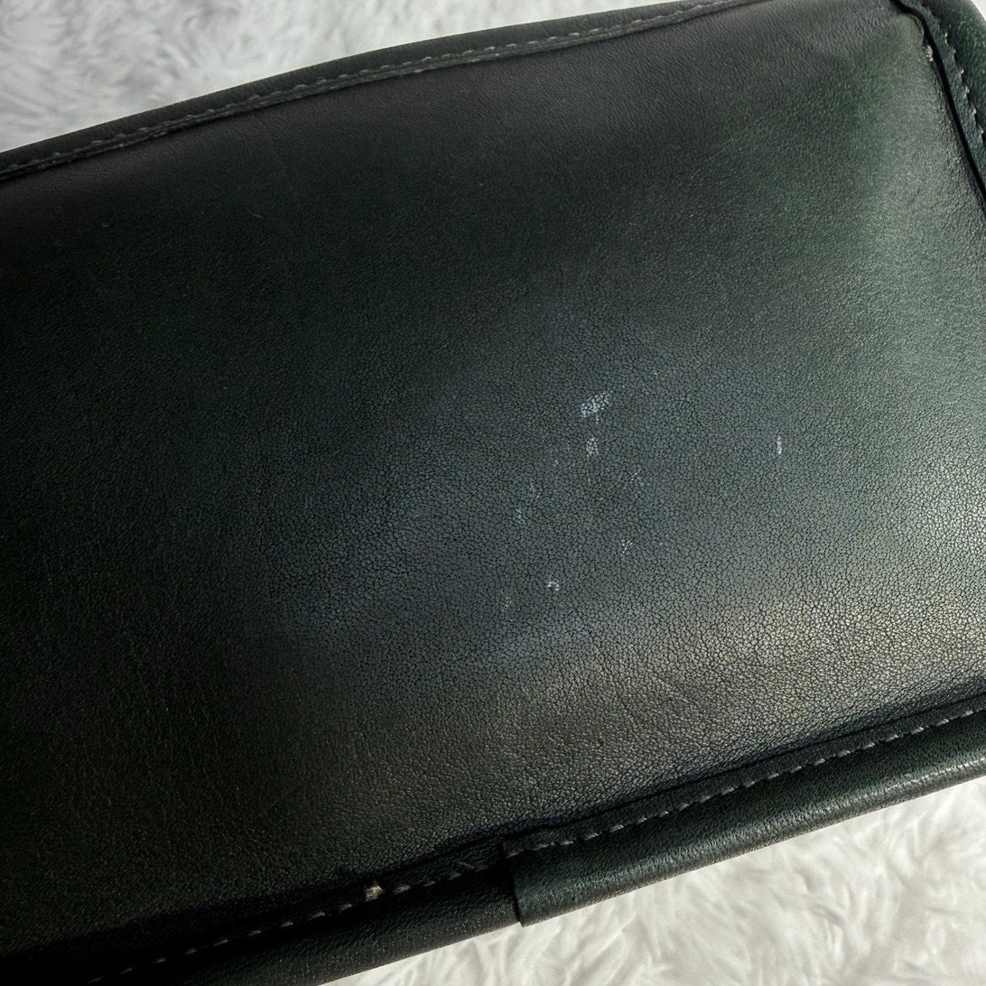 Vintage Coach Chunky Case Style 7165 Bottle Green