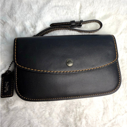 Coach Glovetanned Leather Clutch Wristlet