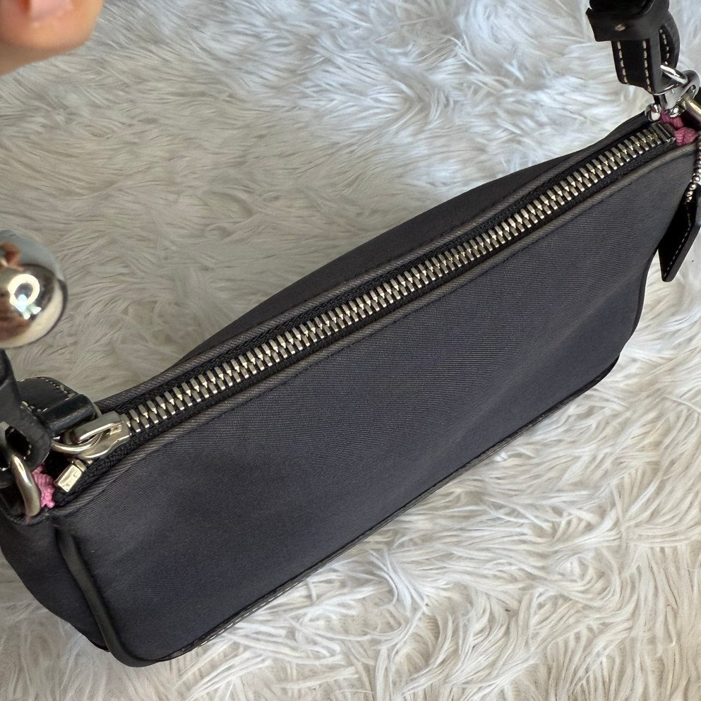 y2k COACH Vintage Mini Demi Hampton 7769 Mini Purse Shoulder Bag