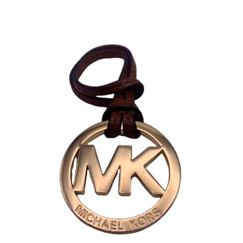 Michael Kors Gold Brown Bag Charm