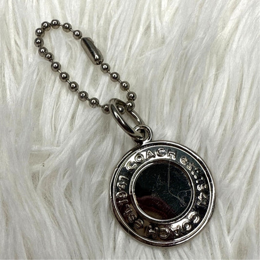 1" Coach Metal Circle Replacement Hangtag Hang Tag Bag Charm