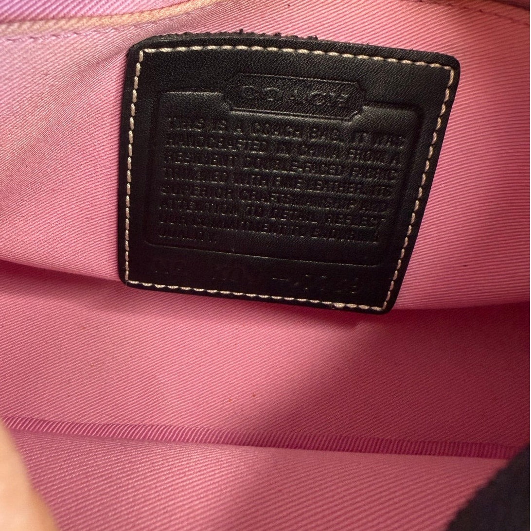 y2k COACH Vintage Mini Demi Hampton 7769 Mini Purse Shoulder Bag