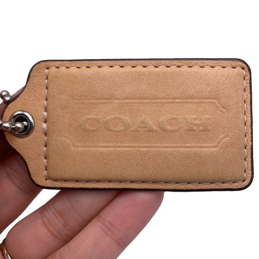 COACH  HangTag Bag Charm Fob