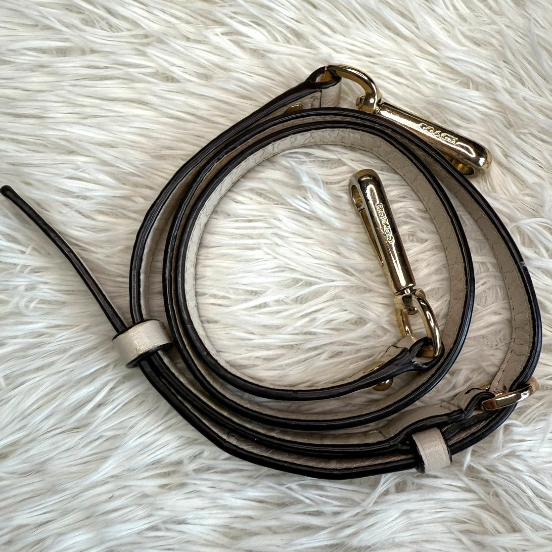 COACH White Replacement Strap