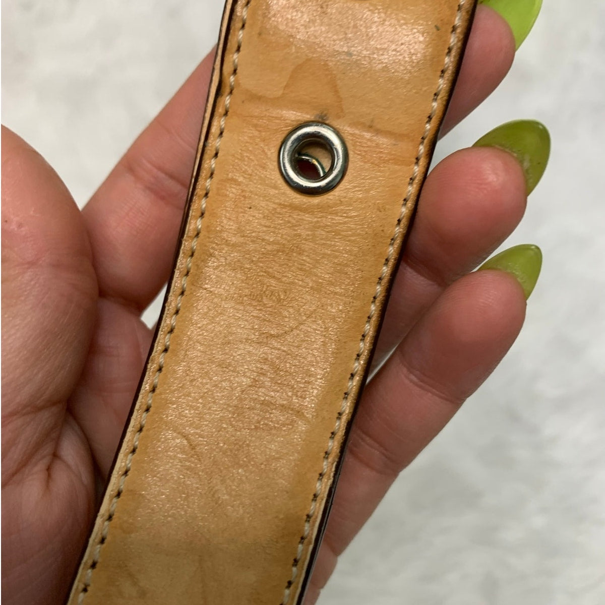 COACH Tan Crossbody Shoulder Strap