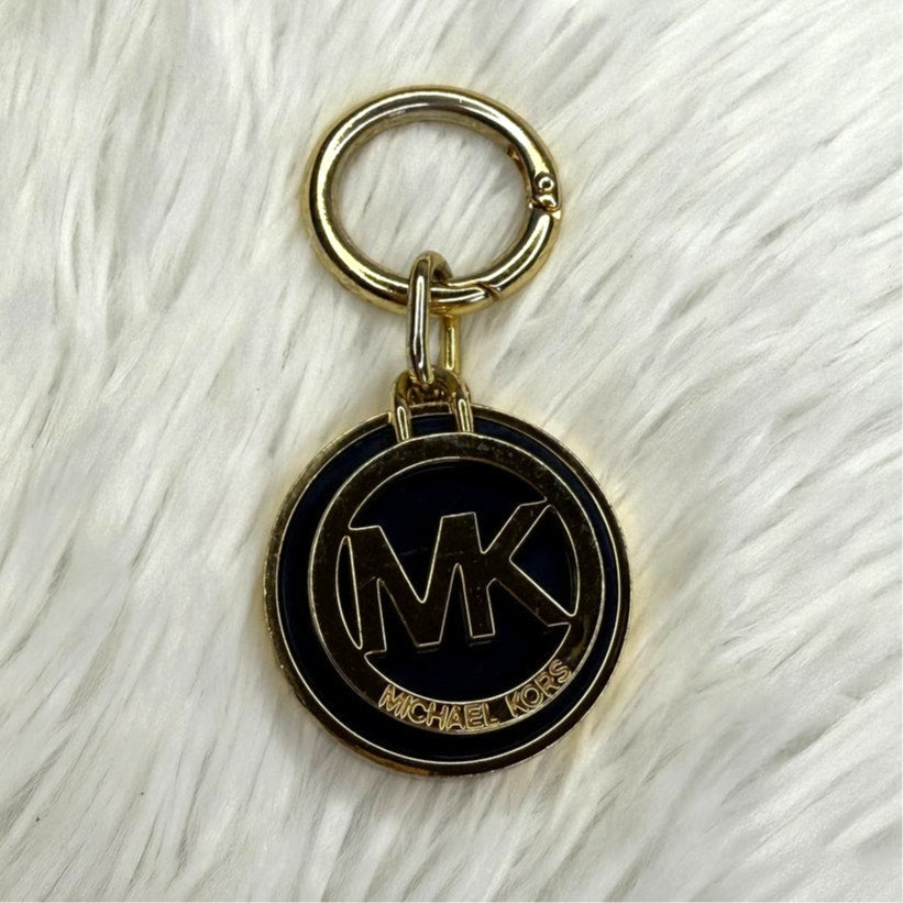 Michael Kors Gold Black Bag Charm