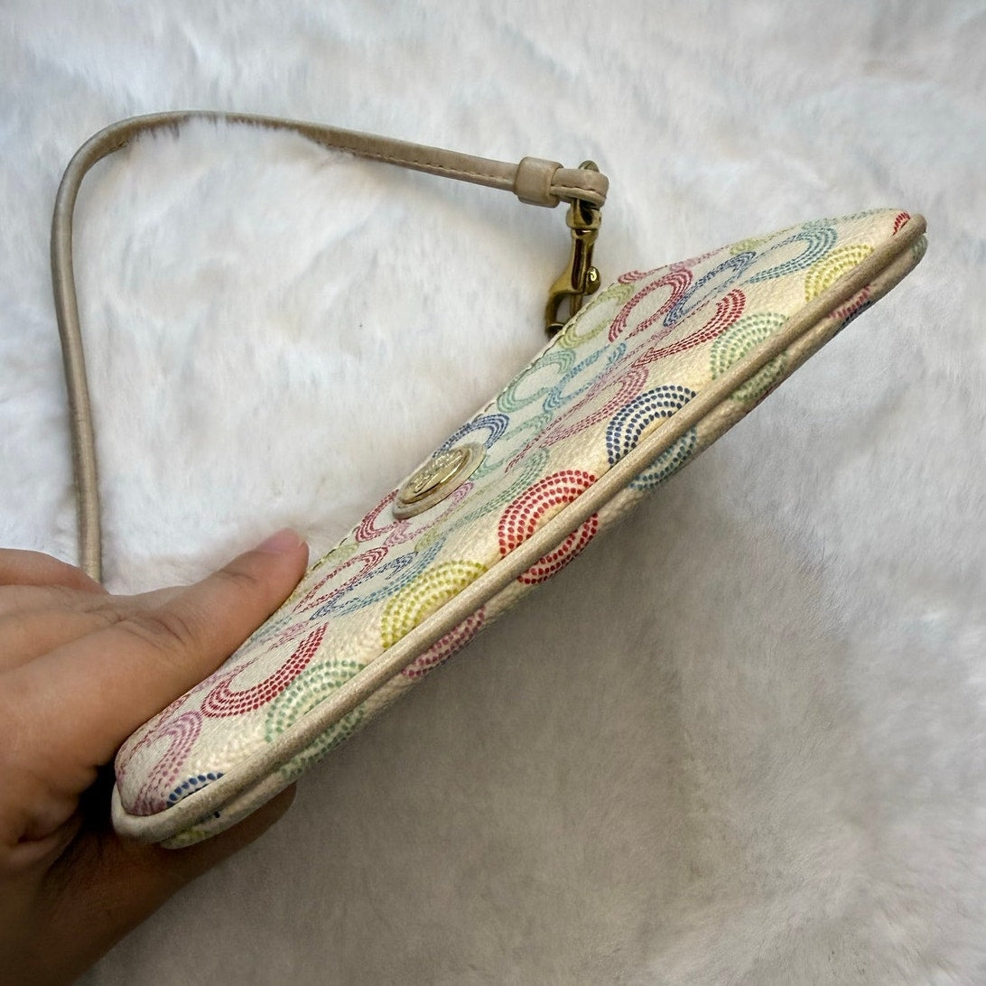Coach Multicolor Wristlet