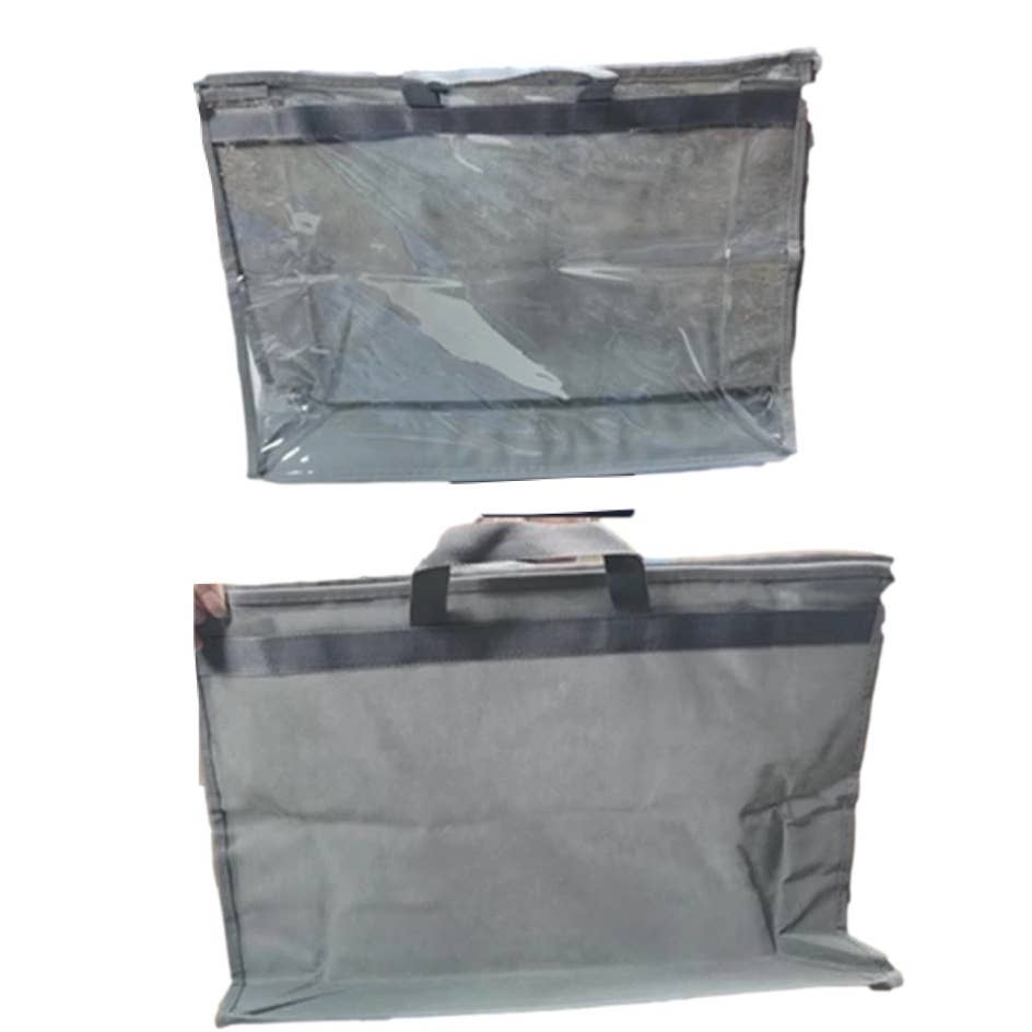 NIB PVC Zipper Storage Bag Clear Purse Closet Organizer Dust Bags for Handbags