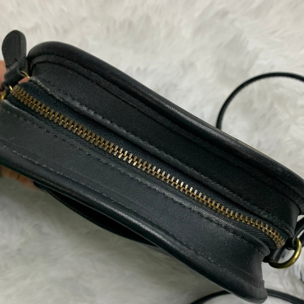 Vintage Coach 9017 Abby Black Shoulder Bag Crossbody