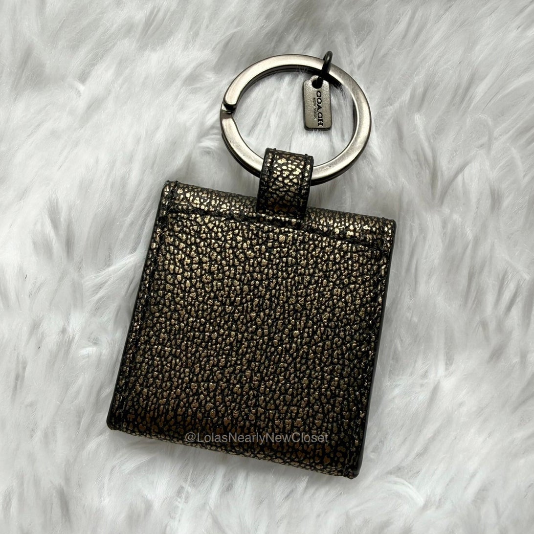 COACH Mini Photo Frama Bag Charm Key Fob